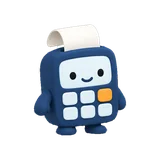 案内役のピタ（電卓のキャラクター）