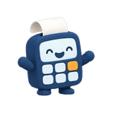 案内役のピタ（電卓のキャラクター）